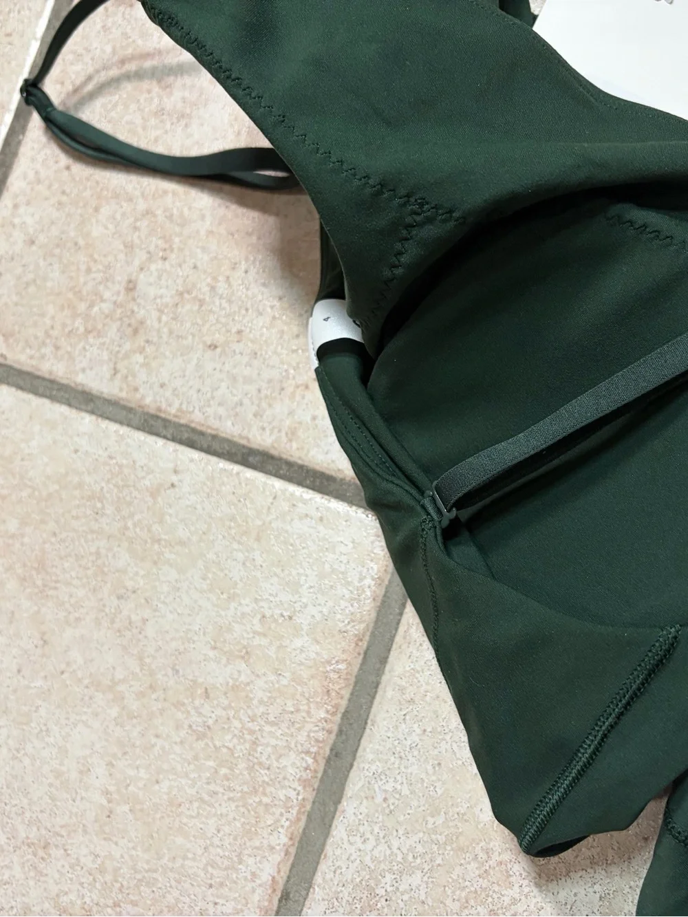 NWT Lululemon Align High-Neck Cami Tank Top *Light Support, A/B (Legacy Green) 4